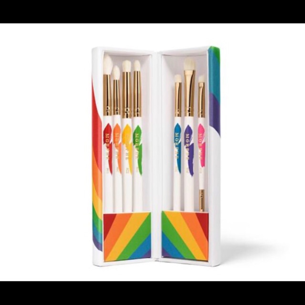 Morphe Live In Color Brush Set & Case NWT - Picture 4 of 10